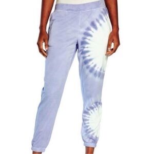 Wild fox tie dye joggers